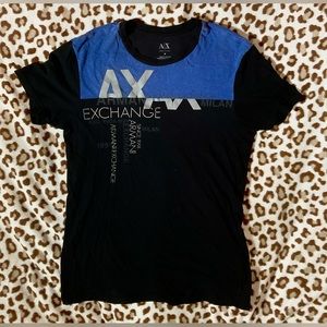 Armani exchange graphic t shirt, M
